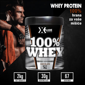 100% Whey protein 2 kg