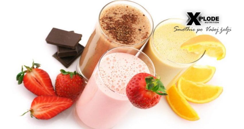 Whey smoothie Xplode Nutrition